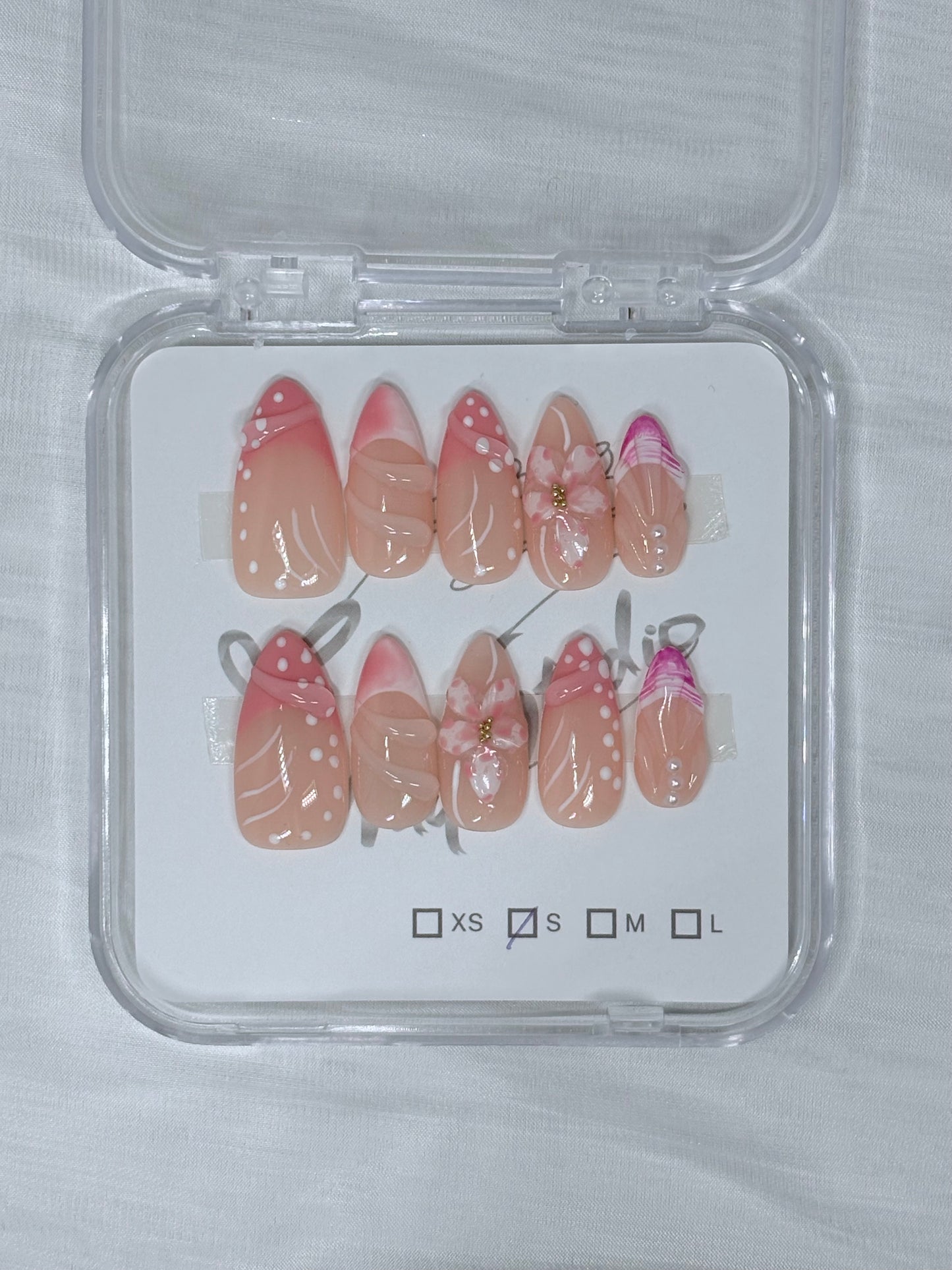 3D Pink Flowers
