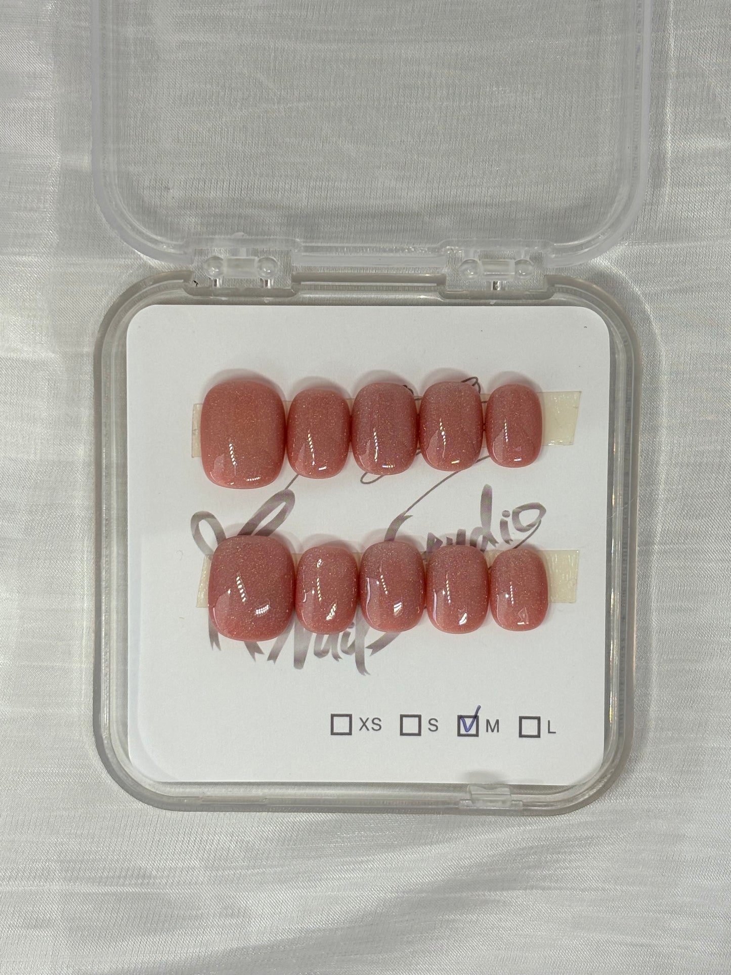 Pink Plain Cat Eye - Short