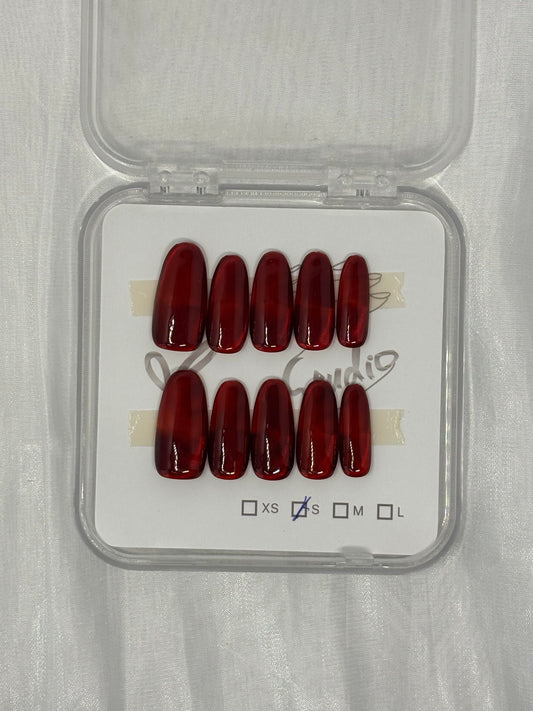 Long Oval Ruby