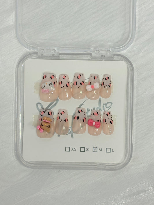 Pink Kitty - Size M
