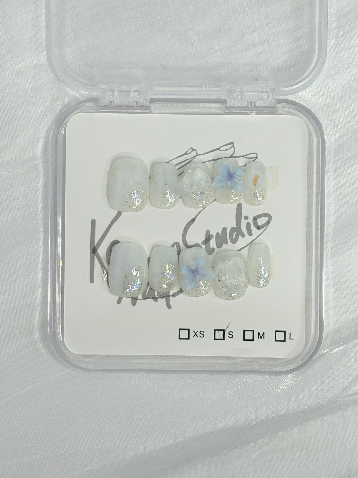 3D Blue Butterfly - Size S