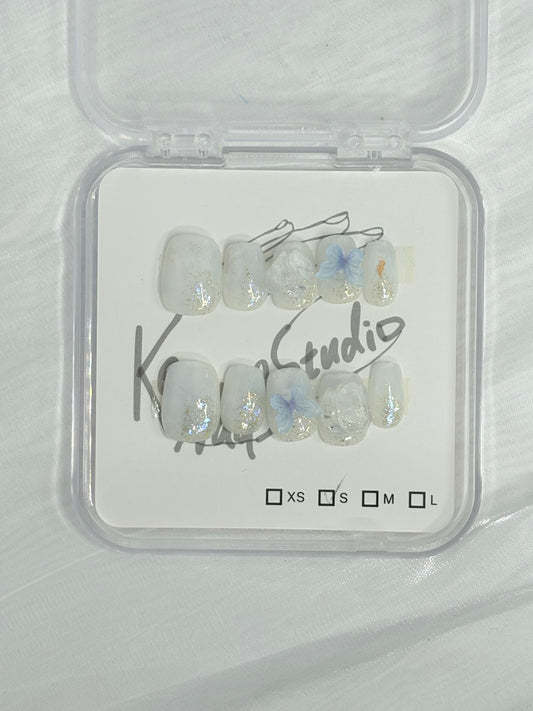 3D Blue Butterfly - Size S