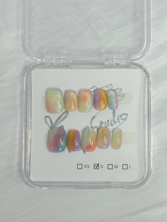 Rainbow Cat Eye - Size S