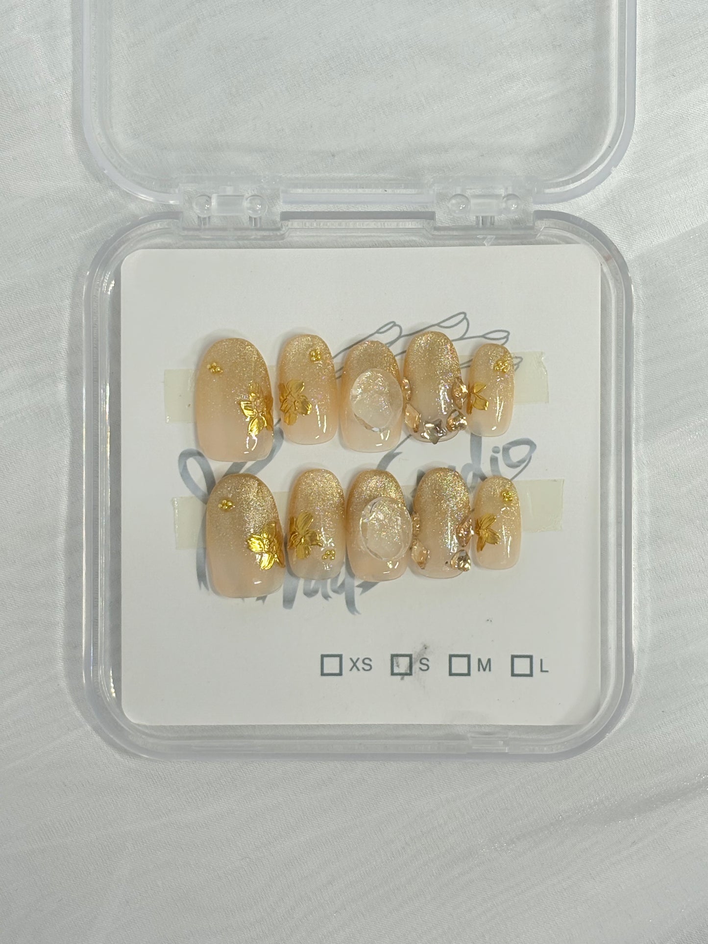 Golden Autumn Butterfly - Size S