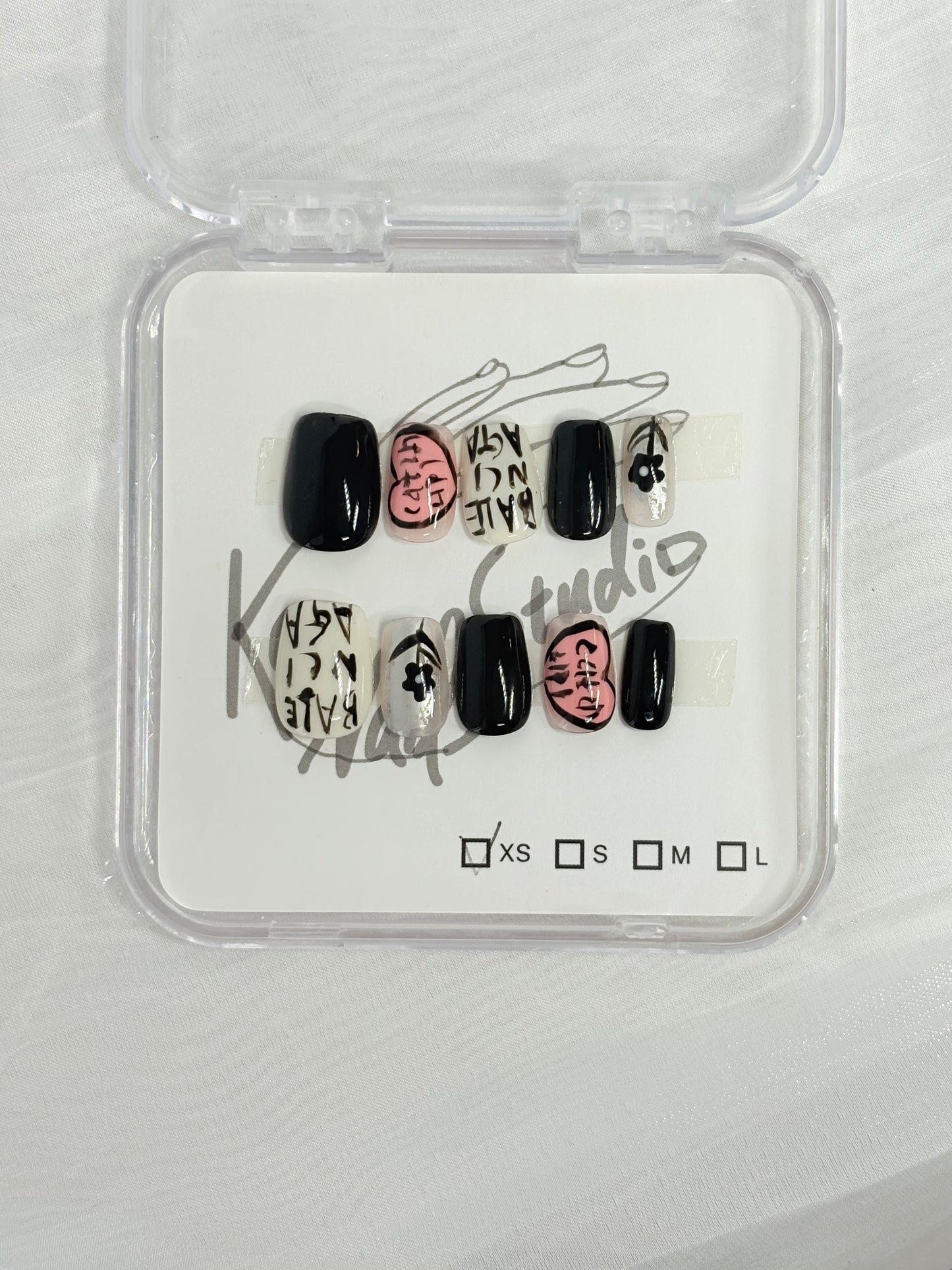 Hand Painted Pattern - Size XS