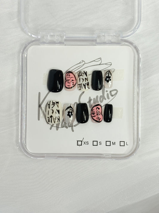 Hand Painted Pattern - Size XS