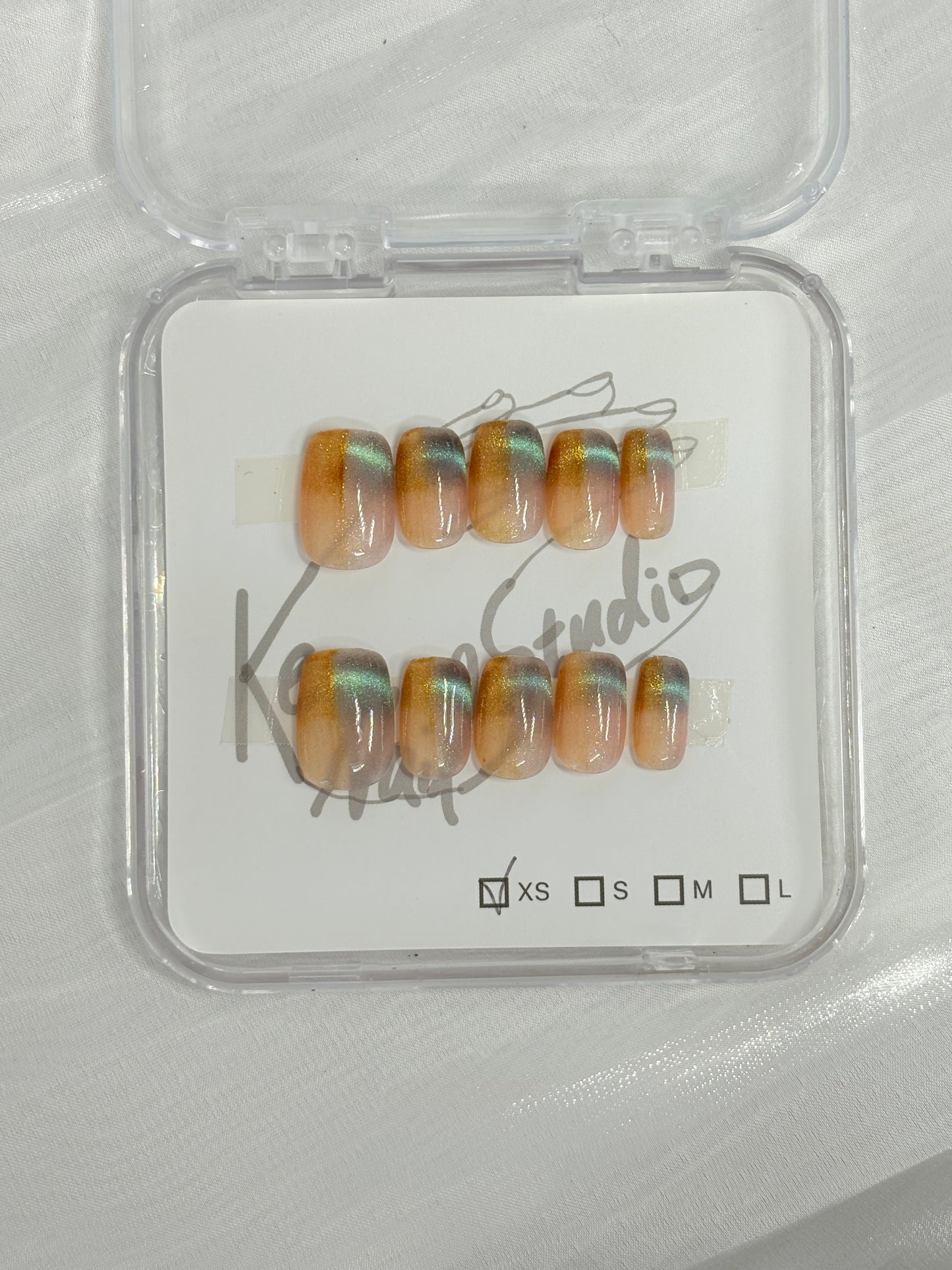 Rainbow French Cat Eye - Size XS
