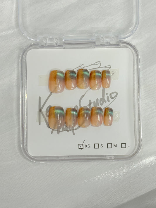 Rainbow French Cat Eye - Size XS
