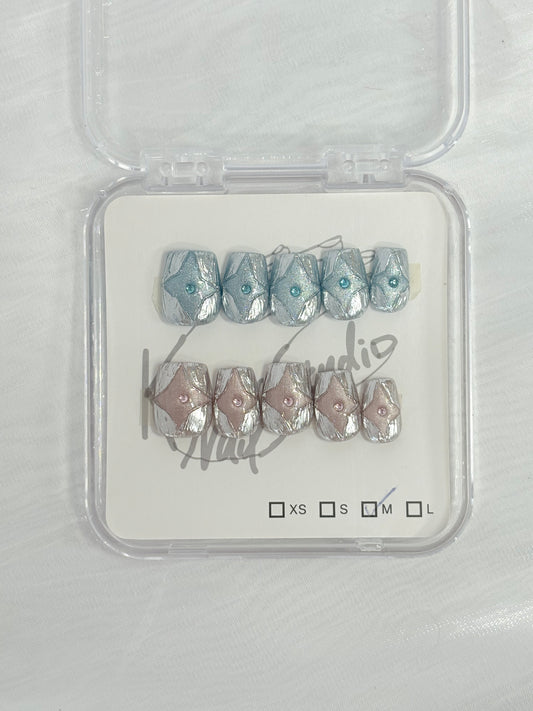 Pink and Blue - Size XS