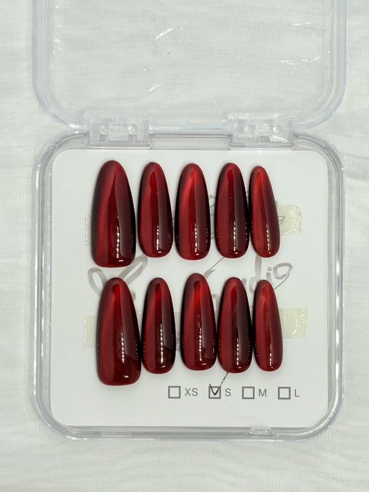 Long Oval Ruby
